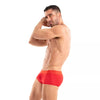 Boxershorts Herren - Weicher Baumwollmix mit Satin-Bund, Rot | TOF Paris