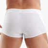 Boxershorts mit Satinbund - Weicher Low-Rise Komfort, Weiß | TOF Paris