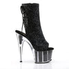 ADORE-1018G Plateau Stiefeletten - Schwarz | Pleaser