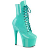 ADORE-1020 Plateau Stiefelette Türkis | Pleaser