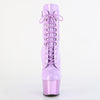 ADORE-1020 Plateau Stiefeletten Violett Chrome | Pleaser