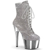 ADORE-1020CHRS Plateau Stiefel - Glitzersteine | Pleaser