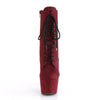 ADORE-1020FS Plateau Stiefelette Rot von Pleaser – Ansicht 2