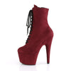 ADORE-1020FS Plateau Stiefelette Rot von Pleaser – Ansicht 3