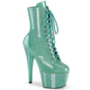 ADORE-1020GP Plateau Stiefeletten Türkis | Pleaser