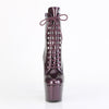 ADORE-1020GP Plateau Stiefeletten Violett/Lila Glitzer | Pleaser