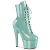ADORE-1020GP Plateau Stiefeletten Türkis | Pleaser