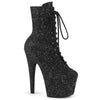 ADORE-1020GWR Plateau Stiefeletten - Schwarz| Pleaser