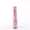 ADORE-1020HG Plateau Stiefeletten Rosa Schimmernd | Pleaser