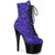 ADORE-1020MG Plateau Stiefeletten Blau Lila Glitzer | Pleaser
