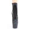 ADORE-1020REFL Plateau Heels - Grün/Lila | Pleaser