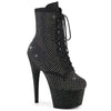 ADORE-1020RM Plateau Stiefeletten - Schwarz | Pleaser