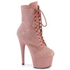 ADORE-1020RM Plateau Stiefeletten Rosa | Pleaser