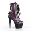 ADORE-1020SHG Plateau Stiefeletten - Schwarz Lila | Pleaser