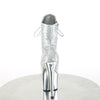 ADORE-1020SQ-02 Plateau Stiefeletten Silber/Glitzer | Pleaser