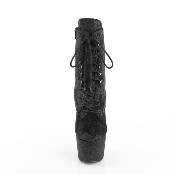 ADORE-1020WR Plateau Stiefelette Schwarz von Pleaser – Ansicht 2