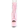 ADORE-1021 Plateau Stiefeletten Pink | Pleaser