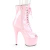 ADORE-1021 Plateau Stiefeletten Pink | Pleaser