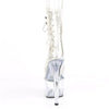 ADORE-1021C Plateau Stiefeletten Transparent | Pleaser