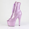 ADORE-1021GP Plateau Stiefeletten Lila/Violett | Pleaser