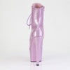 ADORE-1021GP Plateau Stiefeletten Lila/Violett | Pleaser