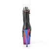 ADORE-1021RC-02 Plateau Stiefeletten - Regenbogen | Pleaser