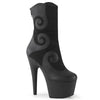 ADORE-1034 Plateau Stiefeletten Schwarz | Pleaser