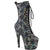 ADORE-1040SPF Plateau Stiefeletten Schwarz Mehrfarbig | Pleaser