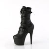 ADORE-1046 Plateau Stiefeletten Schwarz Matt | Pleaser