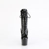 ADORE-1049WR Plateau Stiefeletten - Schwarz Lack | Pleaser