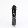 ADORE-1049WR Plateau Stiefeletten - Schwarz Lack | Pleaser