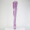 ADORE-3020GP Plateau Overknee Stiefel Violett/Lila | Pleaser