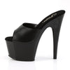 ADORE-701 Plateau Pantoletten Schwarz Matt | Pleaser