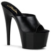 ADORE-701 Plateau Pantoletten Schwarz Matt | Pleaser