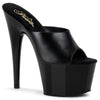 ADORE-701 Plateau Pantoletten Schwarz Matt | Pleaser