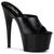 ADORE-701 Plateau Pantoletten Schwarz Matt | Pleaser