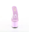 ADORE-701 Plateau Pantoletten Violett Lack | Pleaser