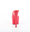 ADORE-701 Plateau Pantoletten Rot Lack | Pleaser