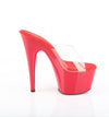 ADORE-701 Plateau Pantoletten Rot Lack | Pleaser