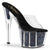 ADORE-701CG Plateau Pantoletten - Schwarz | Pleaser