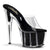 ADORE-701G Plateau Pantoletten Schwarz | Pleaser