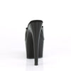 ADORE-701N Plateau Pantoletten Schwarz | Pleaser