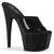 ADORE-701N Plateau Pantoletten Schwarz | Pleaser