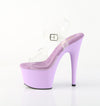 ADORE-708 Plateau Sandaletten Violett Lack | Pleaser