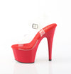 ADORE-708 Plateau Sandaletten Rot Lack | Pleaser