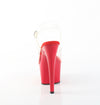 ADORE-708 Plateau Sandaletten Rot Lack | Pleaser