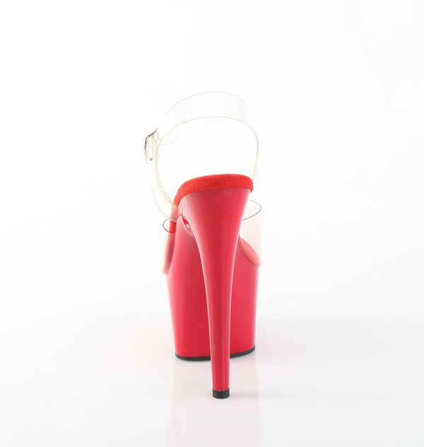 ADORE-708 Plateau Sandaletten Rot Lack | Pleaser