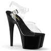 ADORE-708 Plateau Sandaletten Schwarz | Pleaser