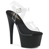 ADORE-708 Plateau Sandaletten Schwarz Matt | Pleaser