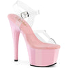 ADORE-708 Plateau Sandaletten Rosa Lack | Pleaser